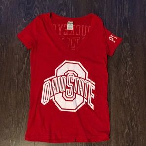 VS Pink Ohio State Buckeyes TShirt